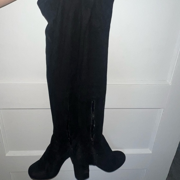 Black Over-the-Knee Boots - Picture 11 of 14